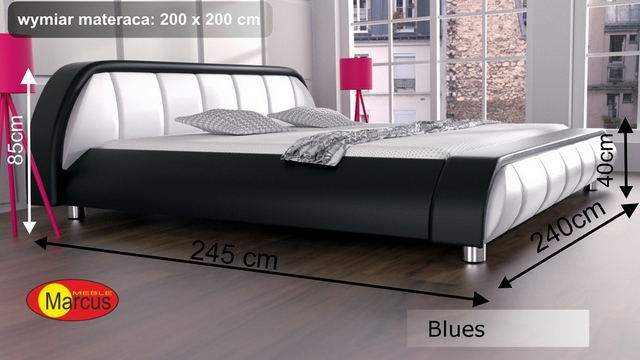 Čalouněné postele Blues 200x200