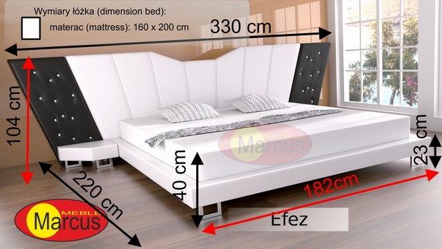 Čalouněné postele efez160x200