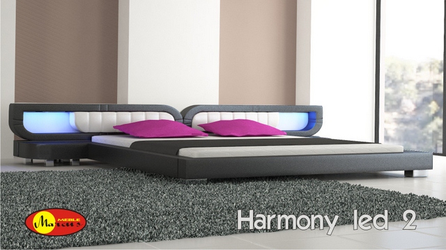 Čalouněné postele Harmony 2Led