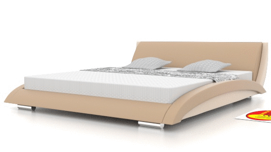 čalouněná postel 