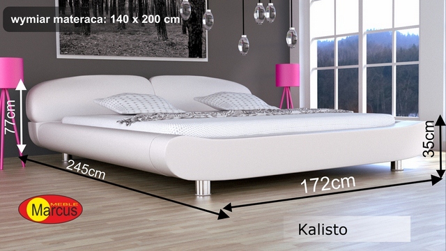 Čalouněné postele Kalisto 140x200