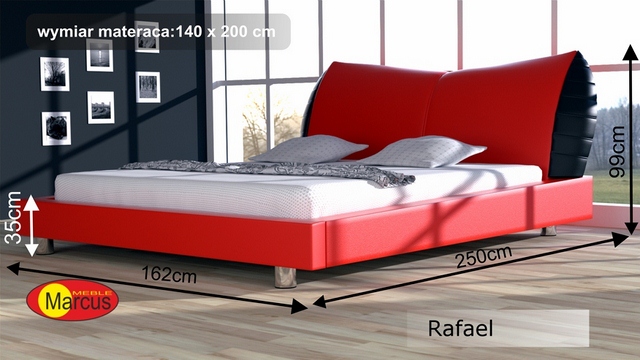 Čalouněné postele Rafael 140x200