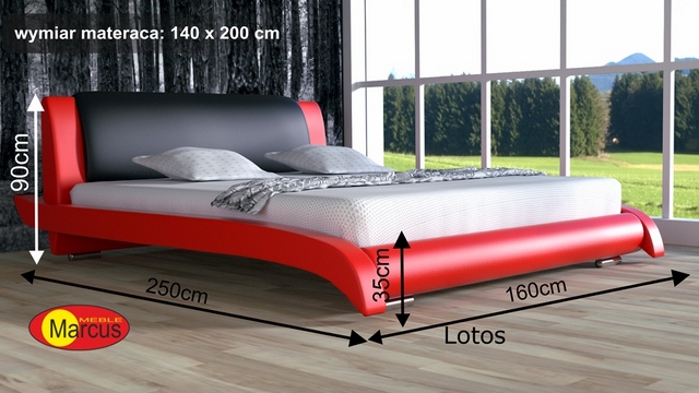 Čalouněné postele Lotos 140x200