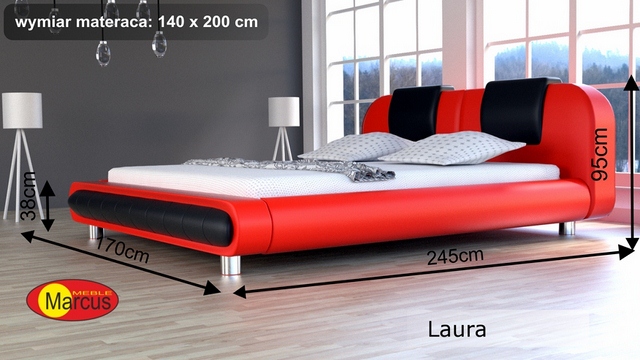 Čalouněné postele Laura 140x200