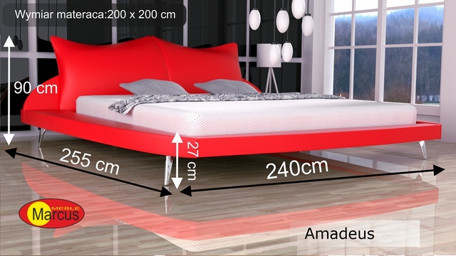 Čalouněné postele Amadeus 200x200